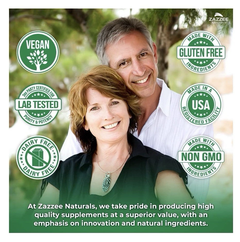Zazzee OSHA Root Extract healthy Immune Lung Function 4 Month Supply 120 Capsule