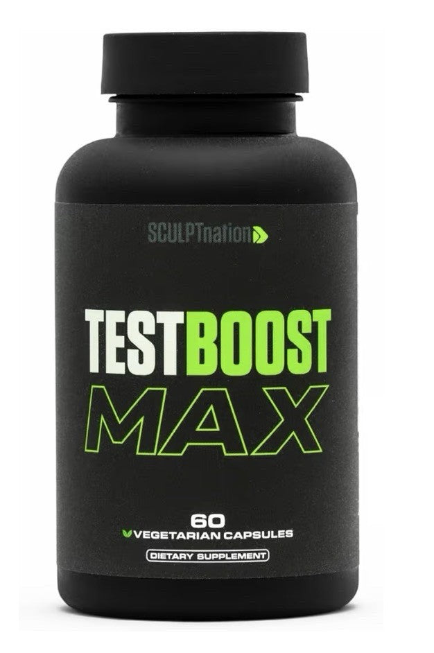 Sculpt Nation TestBoost Max Testosterone Supplement For men Energy Stamina 60cap