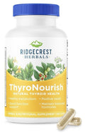 Ridgecrest Herbals ThyroNourish Thyroid Health Metabolism Positive Mood 60 Caps