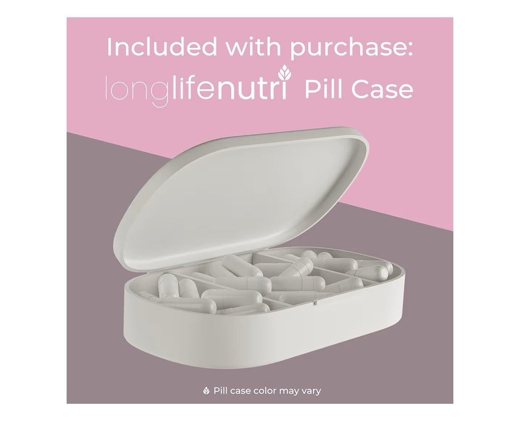 LongLifeNutri NeuroNourish (Centrophenoxine) 300mg DMAE & PCPA 120 Capsules
