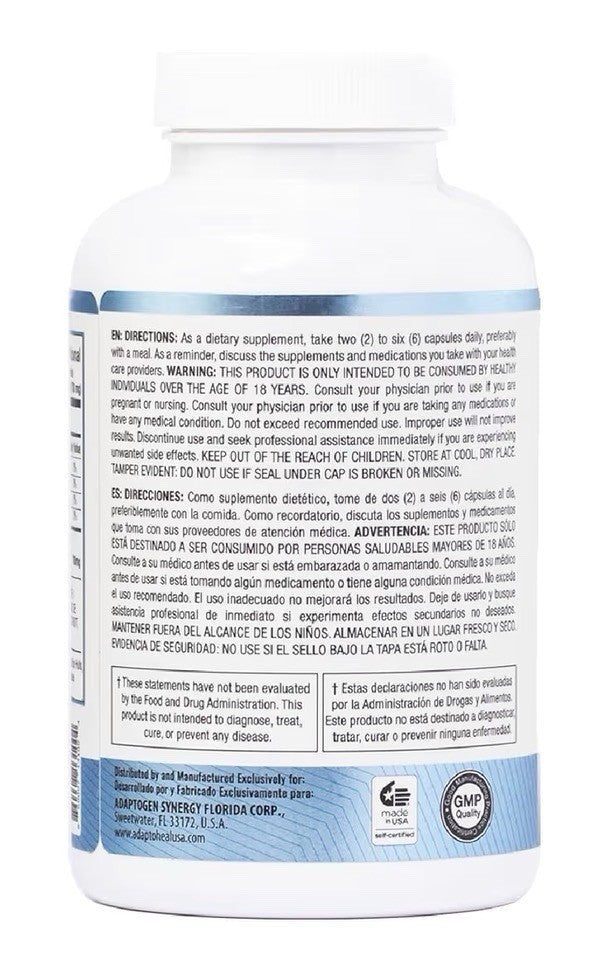 ADAPTOHEAL Immodulator Adaptogenic Supplement for Well Being Immune Support 180c