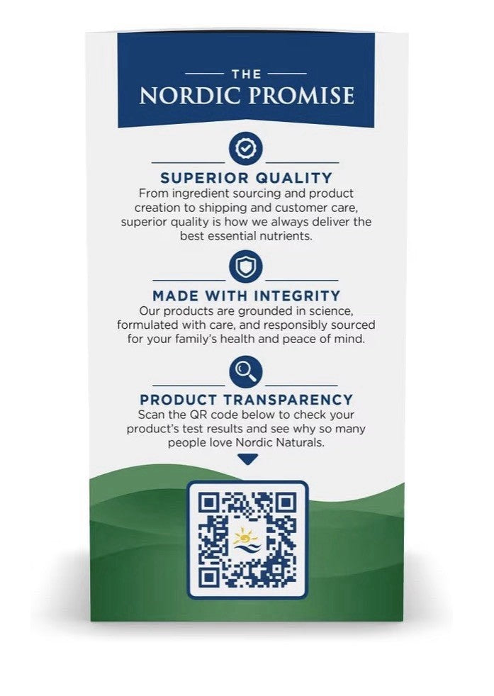 Nordic Naturals Memory Support Omega Blend Curcumin Cognition Support 60SoftGels