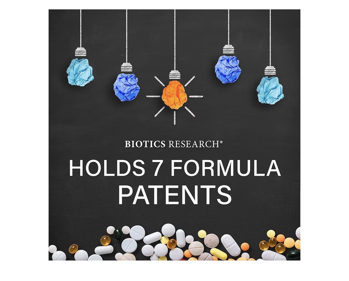 Biotics Research Bio B Complex High Potency B-Complex with Folate 90 Tablets