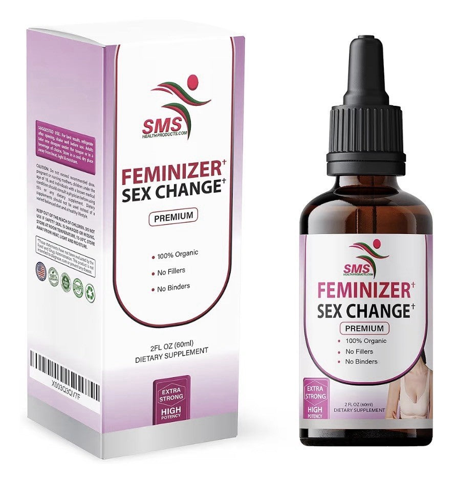 SMSHEALTHPRODUCTS SMS Feminizer Sex Change Pueraria Mirifica Drops Organic 2oz