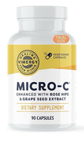 Vimergy Micro-C Vitamin C Capsules 500mg per Capsule Bones Immune Support 90caps