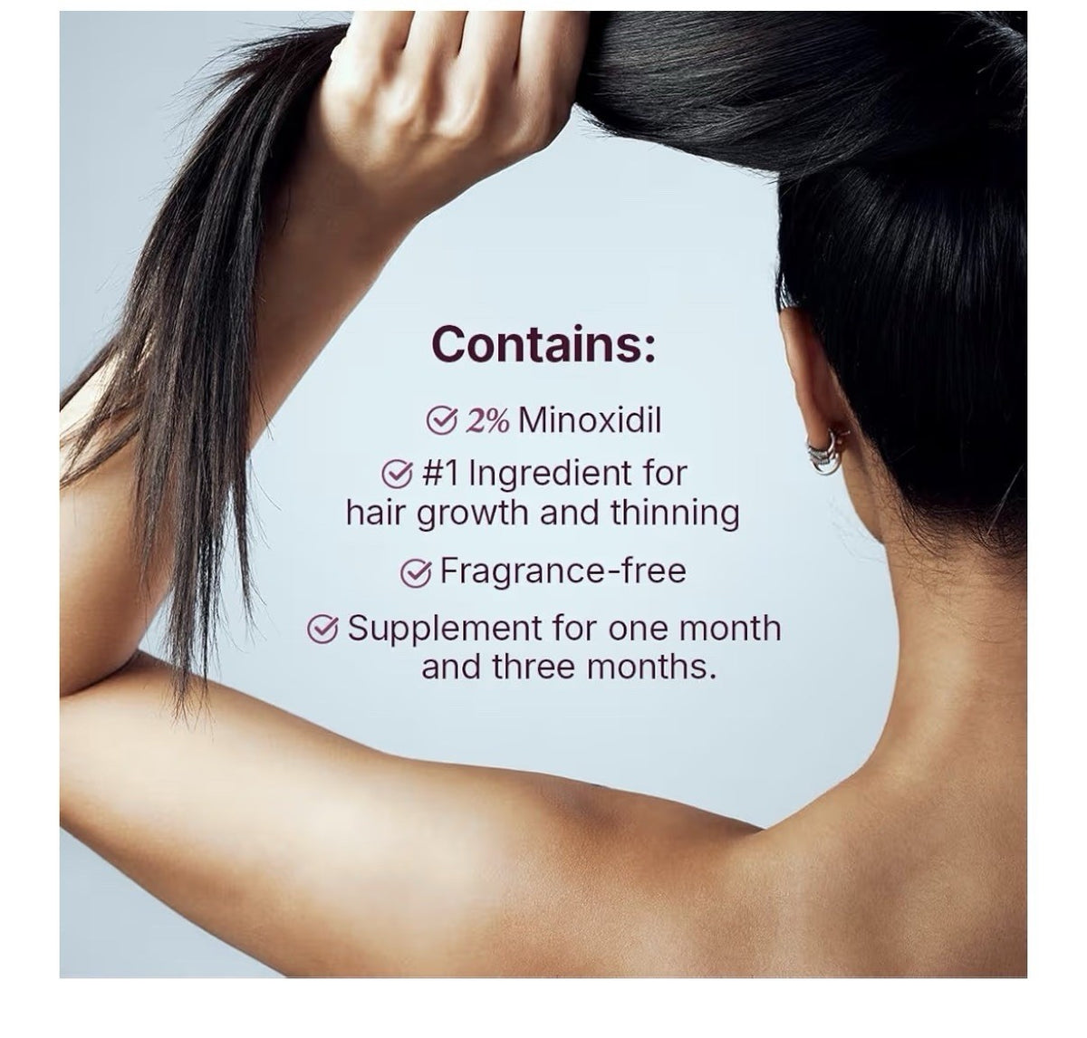 Santo Remedio Women Hair Regrowth Treatment Stimulate Reduce Hair Loss
