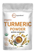 Micro Ingredients Organic Turmeric Powder Active Curcumin Joints Immune 5 Pounds