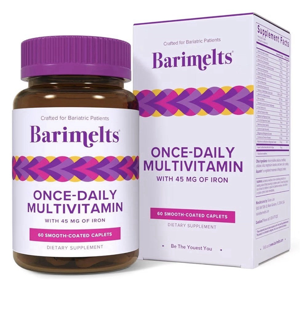 BariMelts Once Daily Bariatric Multivitamin with Iron 3 Pack