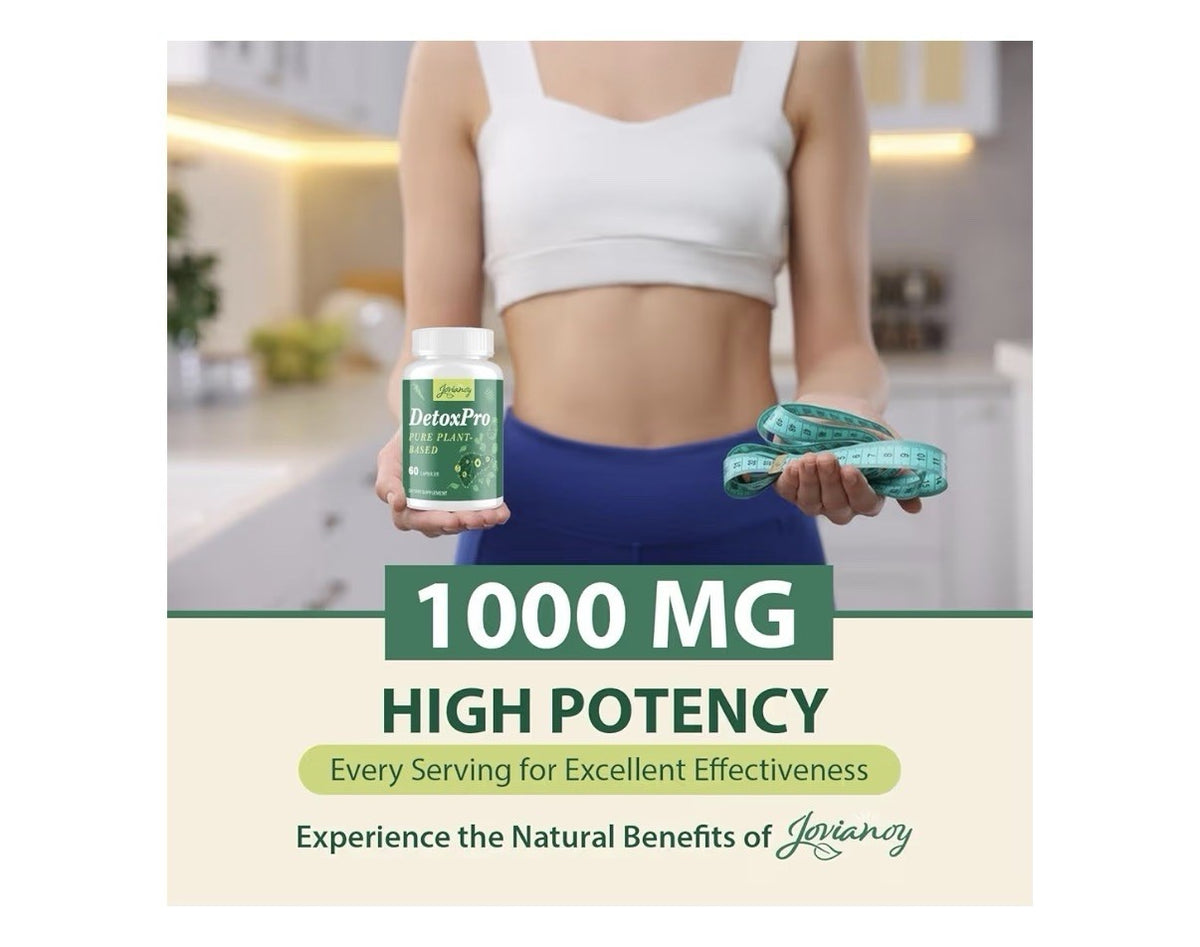 Jovianoy DetoxPro 1000 MG Detox & Cleanse 26-in-1 Pure Plan Based Formula 2 Pack