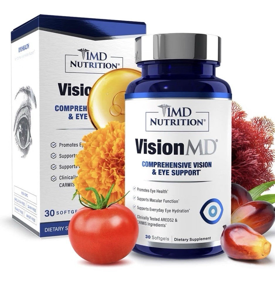 1MD Nutrition VisionMD Comprehensive Vision & Eye Support Macular Function 30sg