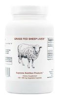 Supreme Nutrition Products Grass Fed Sheep Liver 120 Capsules Dietary Supplement