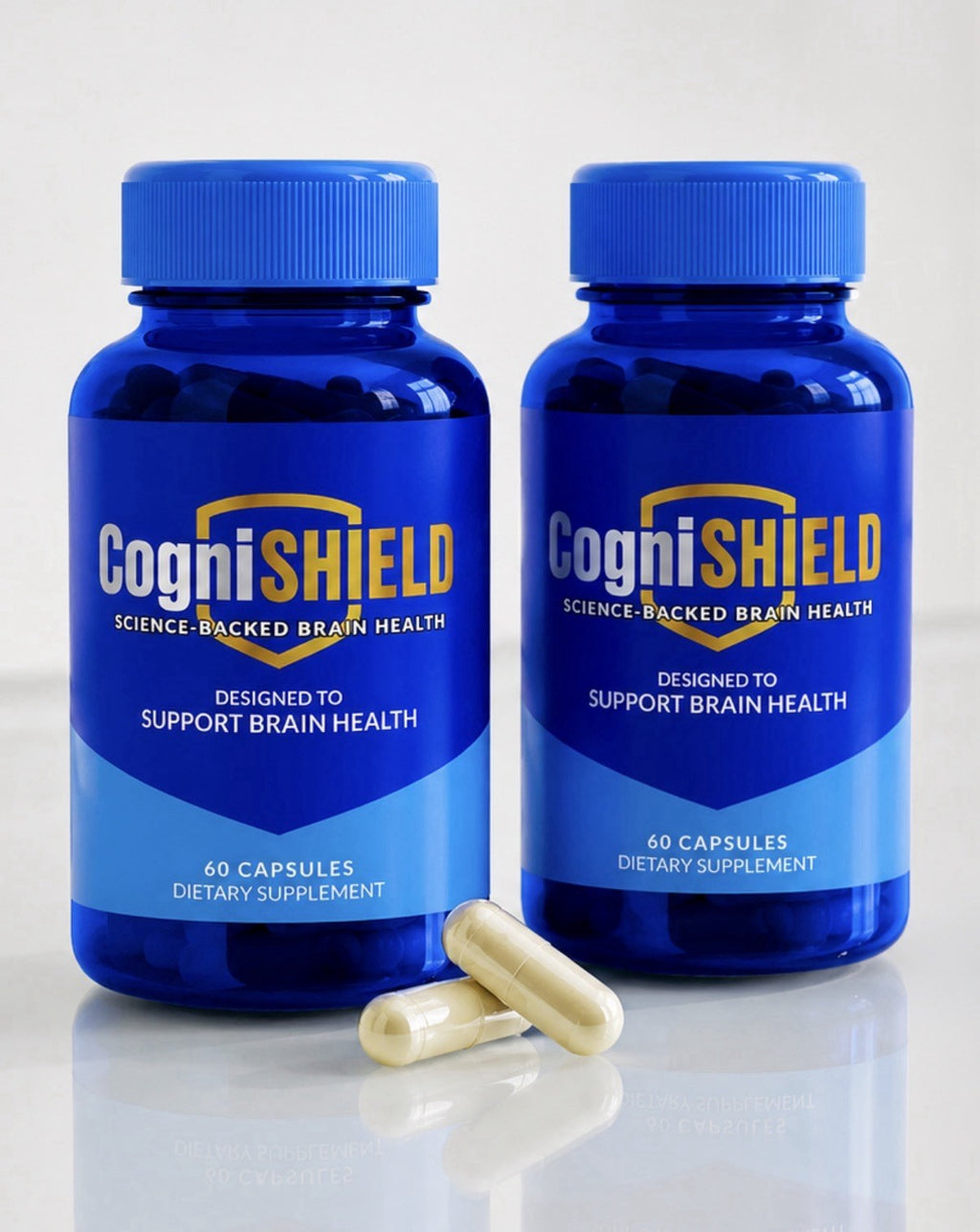 CogniSHIELD Brain Health Supplement Designed To Support Brain Health 2 Pack