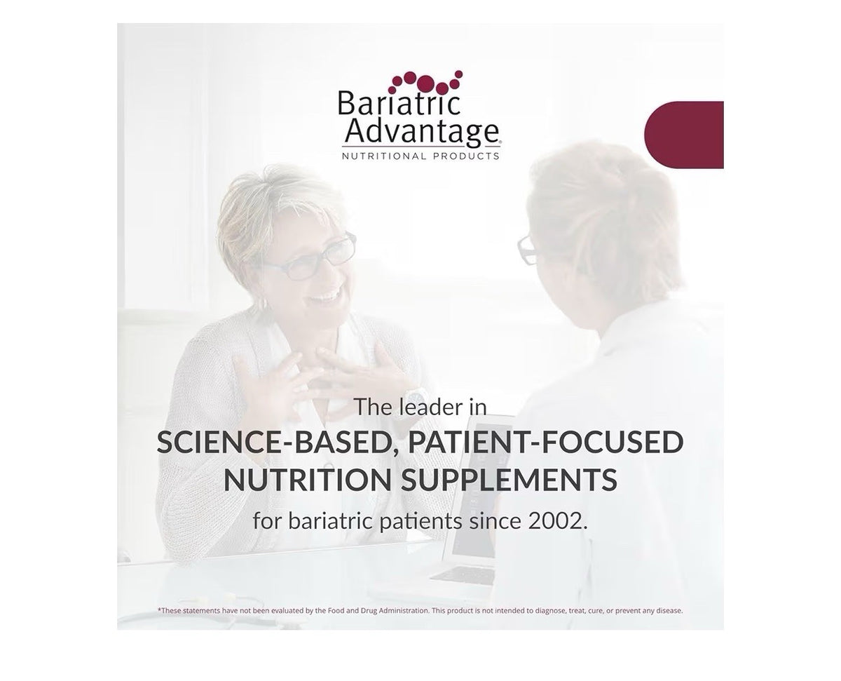 Bariatric Advantage Chewable Iron 29 mg for Bariatric Surgery Patients 180Tablet
