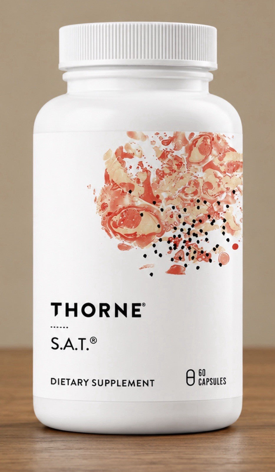 THORNE S.A.T. Healthy Liver Function Digestion Antioxidant Support 60 Capsules