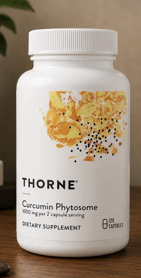 Thorne Curcumin Phytosome 1000 mg Per 2 Capsule Serving 120 Capsules Supplement