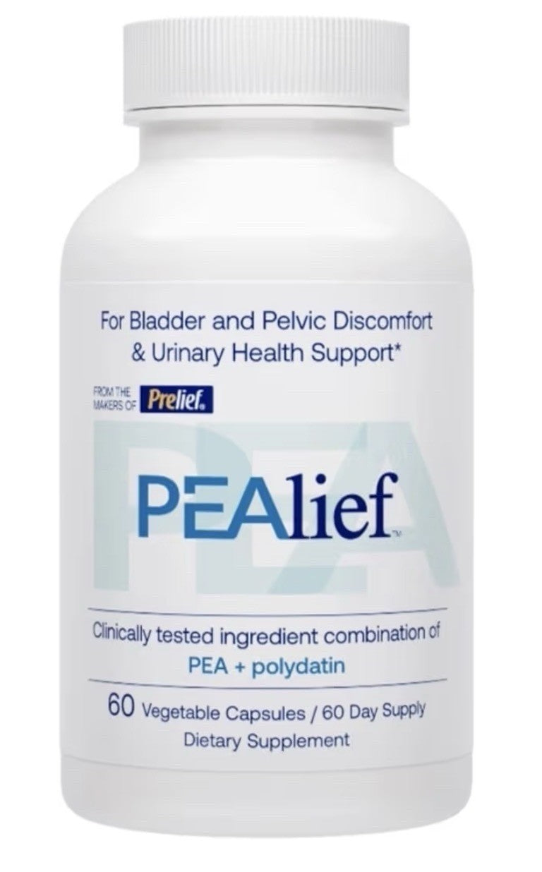 PEAlif Pea + Polydatin For Bladder Pelvic Discomfort Urinary Health Support 60ca