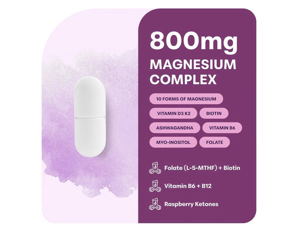 Micro Ingredients Magnesium Complex for Women Clean Ingredients 240 Capsules
