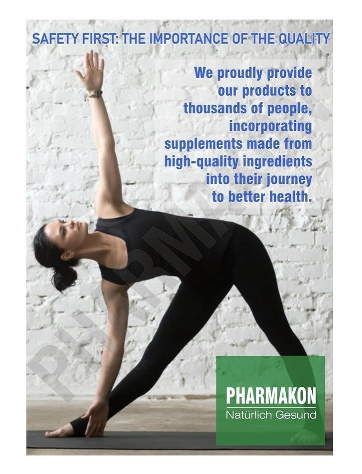 PHARMAKON Nattokinase 6000 FU Odorless Wholesome Fermented Soybean Extract 120sg