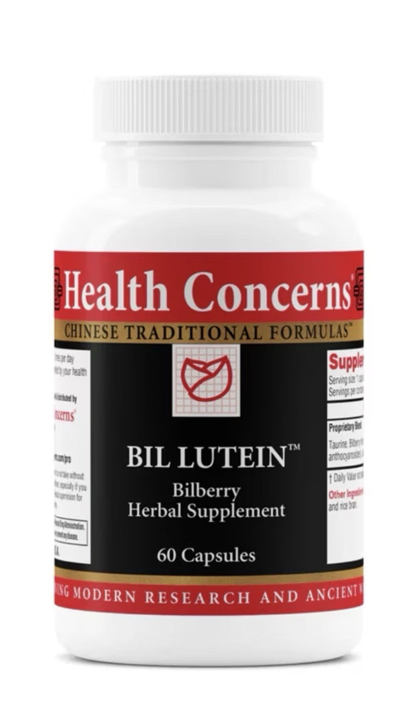 Health Concerns Bil Lutein Biberry Herbal Supplement Eye Vision Health 60capsule