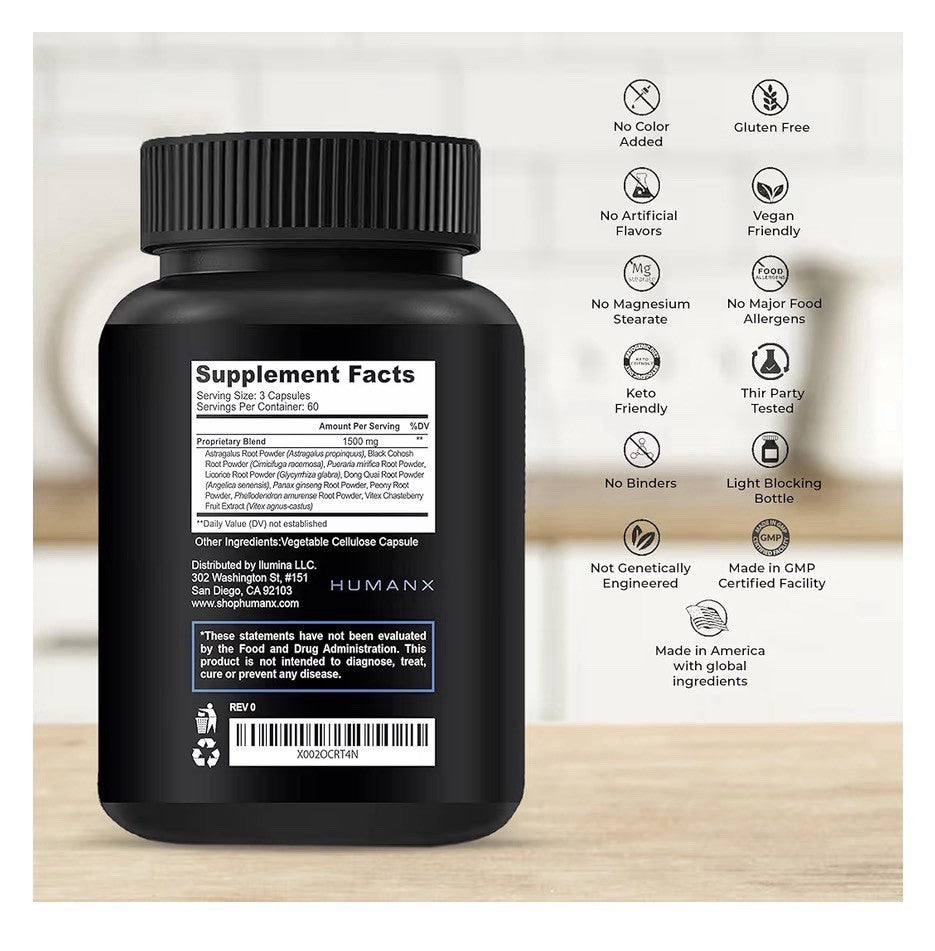 HUMANX VertiGone Vertigo Relief Support Inner Ear Balance Dizziness Nausea 180ca