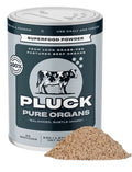 Pluck Pure Organ Beef Powder Grass-Fed Pastured Beef Organs 53 Servings