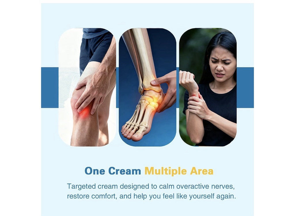 2Pack CapsaiCin Nerlex Neuropathy Relief Cream Nerve Joints Cream with Capsaicin