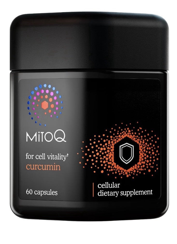 3 Pack MitoQ For Cell Vitality Curcumin Cellular Dietary Supplement