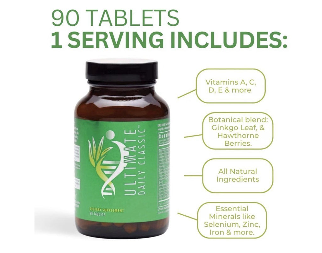 Youngevity Ultimate Daily Classic™ Complete Vitamins Minerals For Women Men 90T