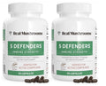 Real Mushrooms 5 Defenders Adaptogenic Mushrooms Complex Wellness Support 90ct