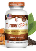 Barton Nutrition Turmeric BP+ Root Extract, Black Pepper Brain Heart Joint 30Cap
