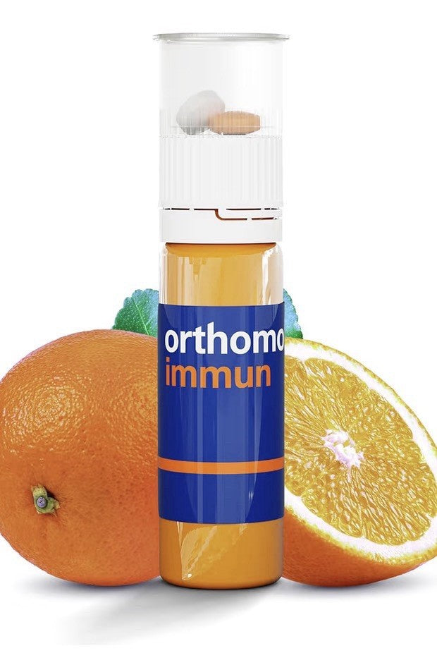Orthomol Immun Immune Support Vials for Adults For Daily Health 7 Day Supply