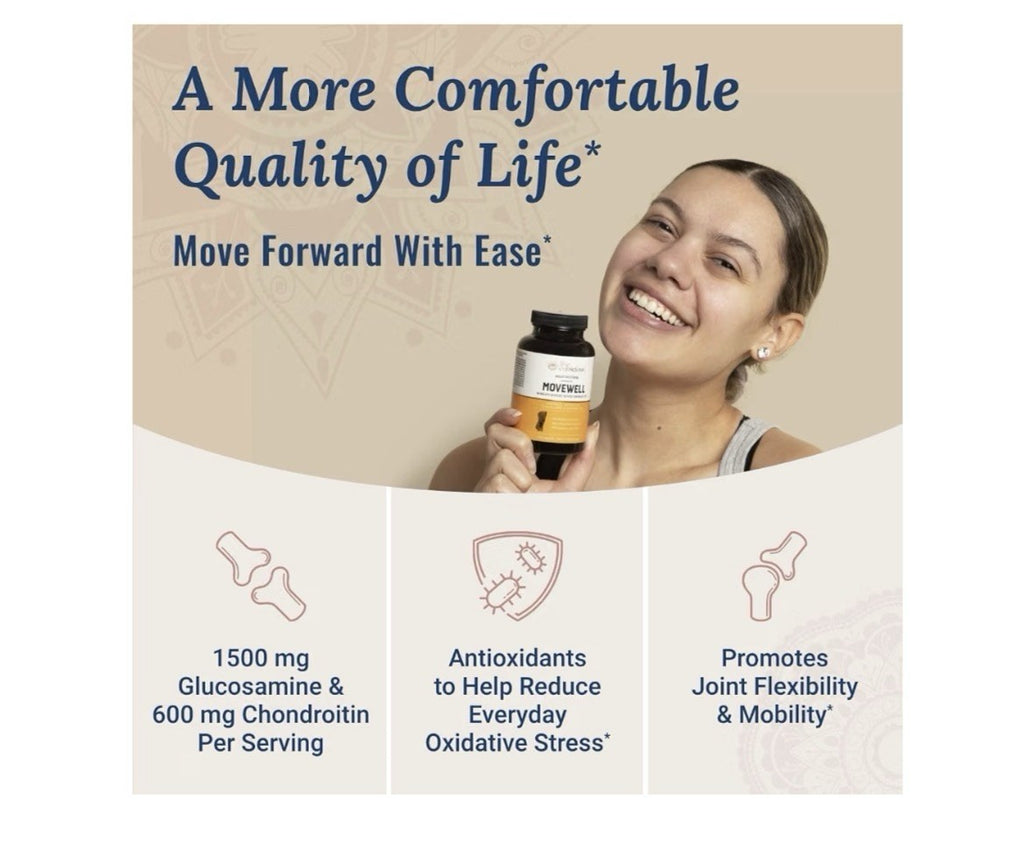 Live Conscious MOVEWELL Mobility Joint Health Joint Flexibility 2 Pack Capsules