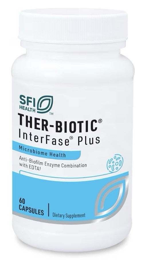 SFI Health THER-BIOTIC InterFase Plus Microbiome Health Enzyme Combination 60cap