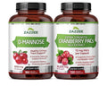 Zazzee Ultimate Urinary Tract Support Bundle D-Mannose Plus Cranberry Extract