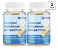 Naering Liposomal Nattokinase Serrapeptase Circulatory Digestive Health 2 Pack