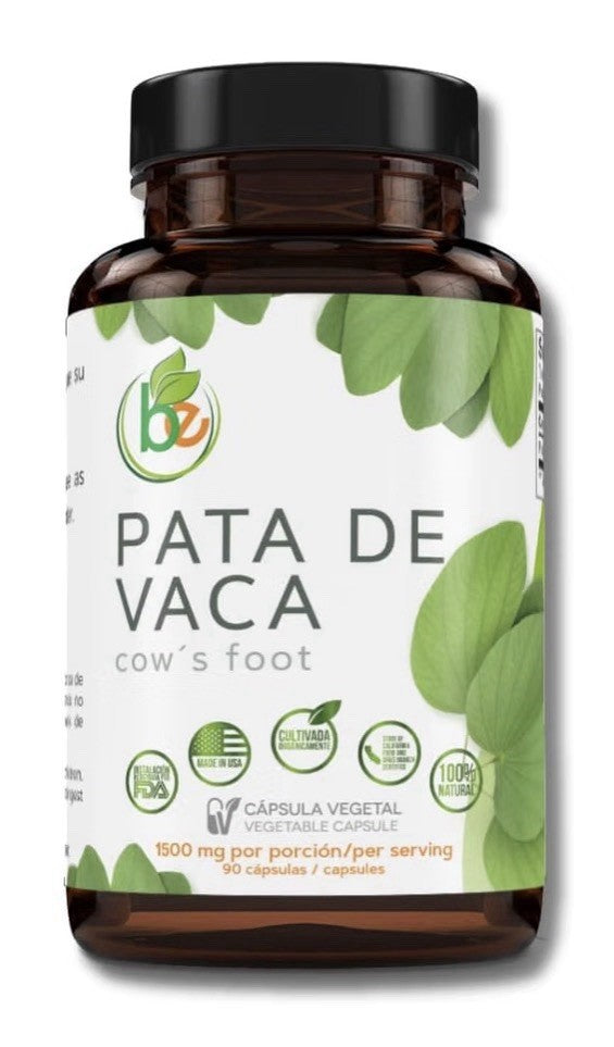 B-Expersts Pata de Vaca Cow’s Foot 1500 mg per Serving 90 Vegetable Capsules