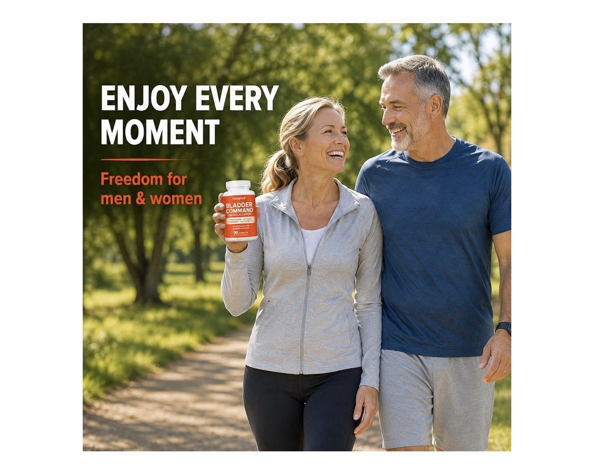 Happee Bladder Command Control & Support For Women & Men 90 Capsules