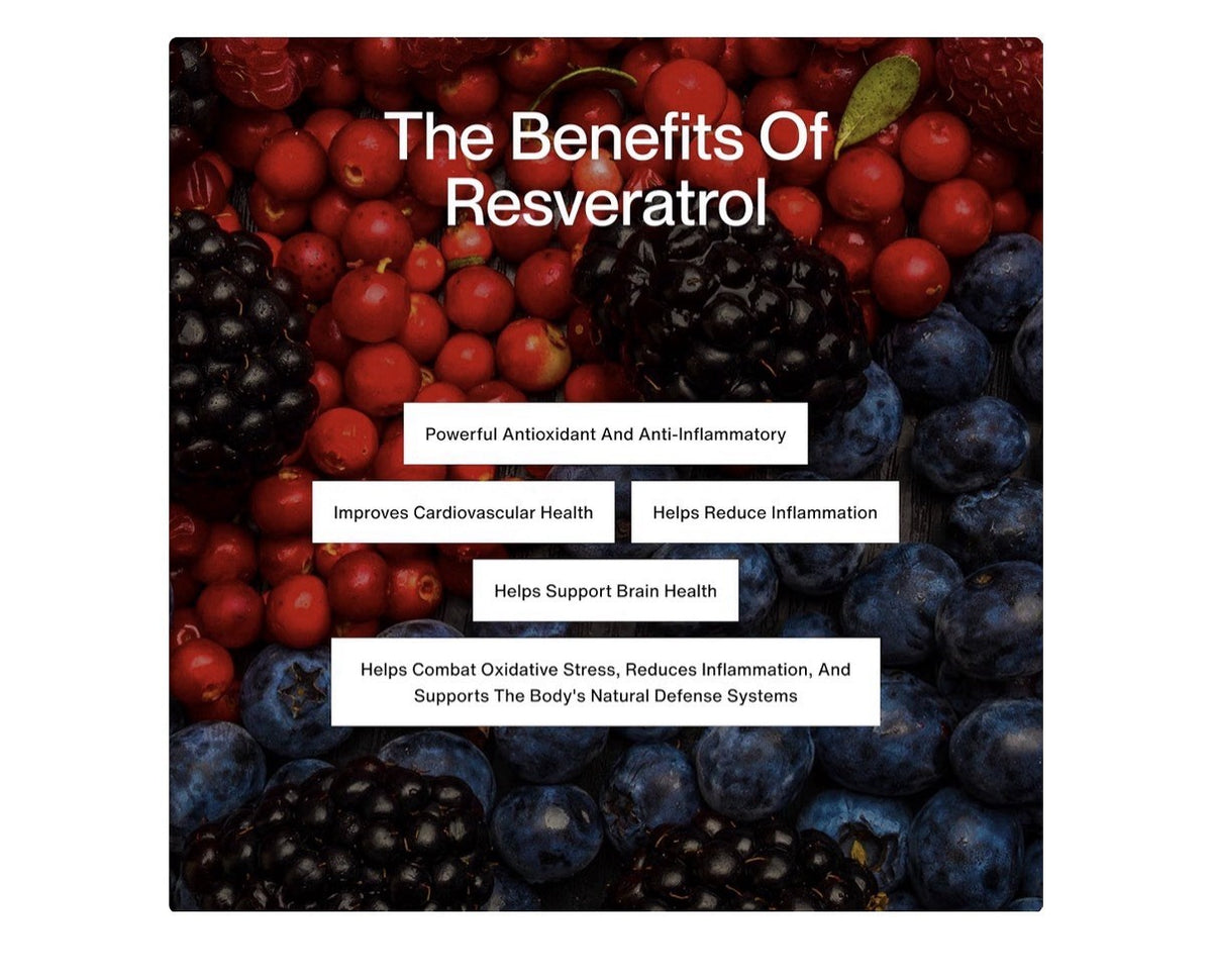 Momentous Resveratrol Foundational Health Healthy Aging Brain Heart Support 30ca