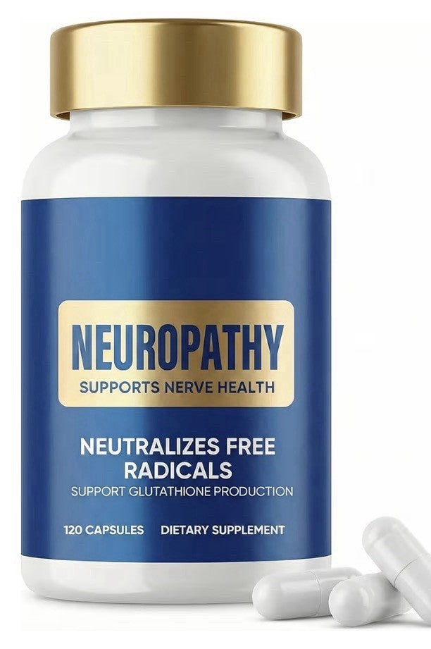 veryherbs Neuropathy Relief Supplement Alpha Lipoic Acid Nerve Health 120capsule