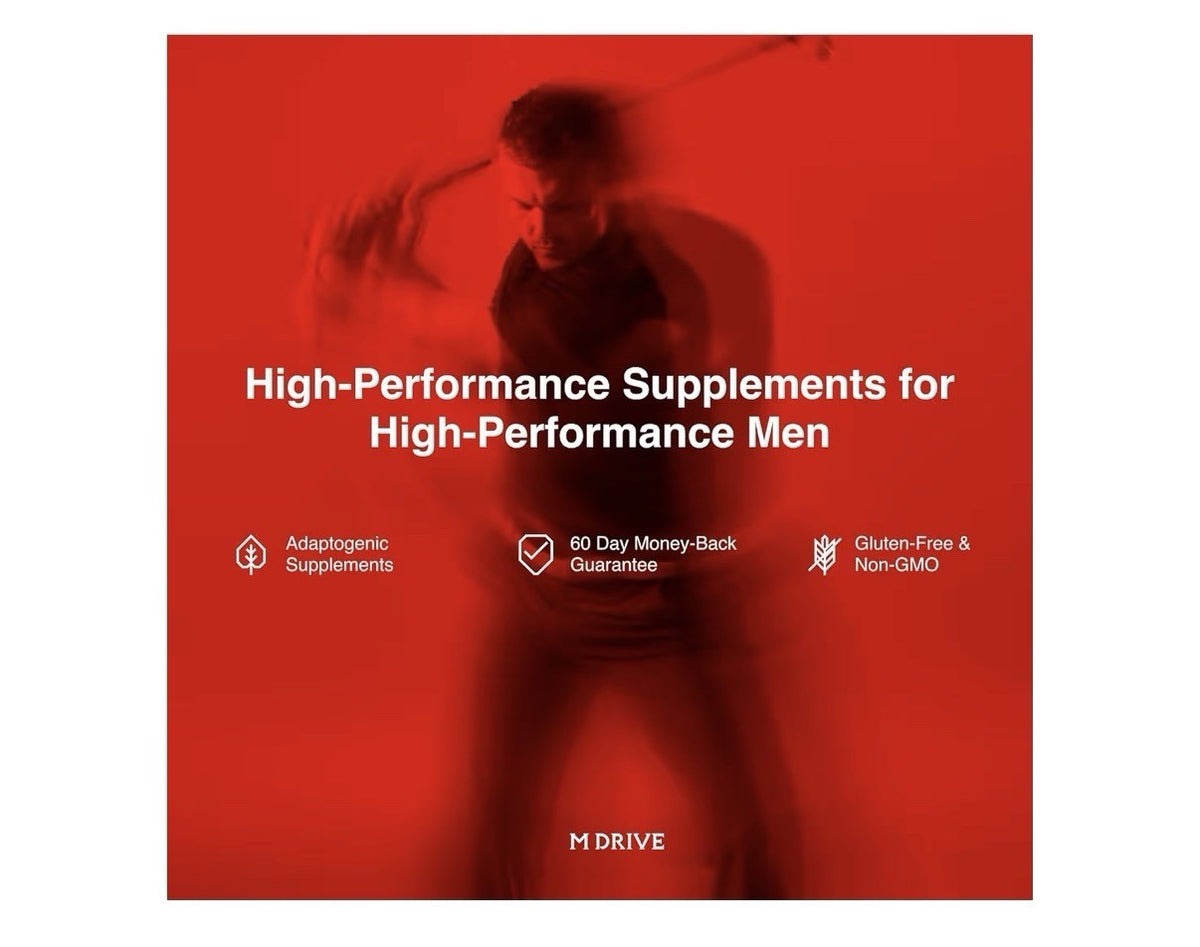 Mdrive Boost Healthy Testosterone and Burn Fat Support Energy Lesn Muscle 75caps