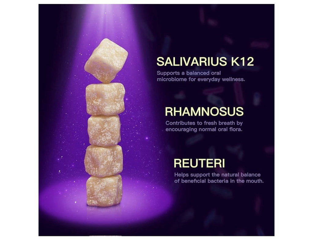 Remineralizing Probiotics Gum with Xylitol Nano Hydroxyapatite Pack Of 4