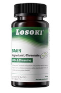 Losoki Brain Magnesium L-Threonate Reduce Stress Relaxation Positive Mood 60Tabs