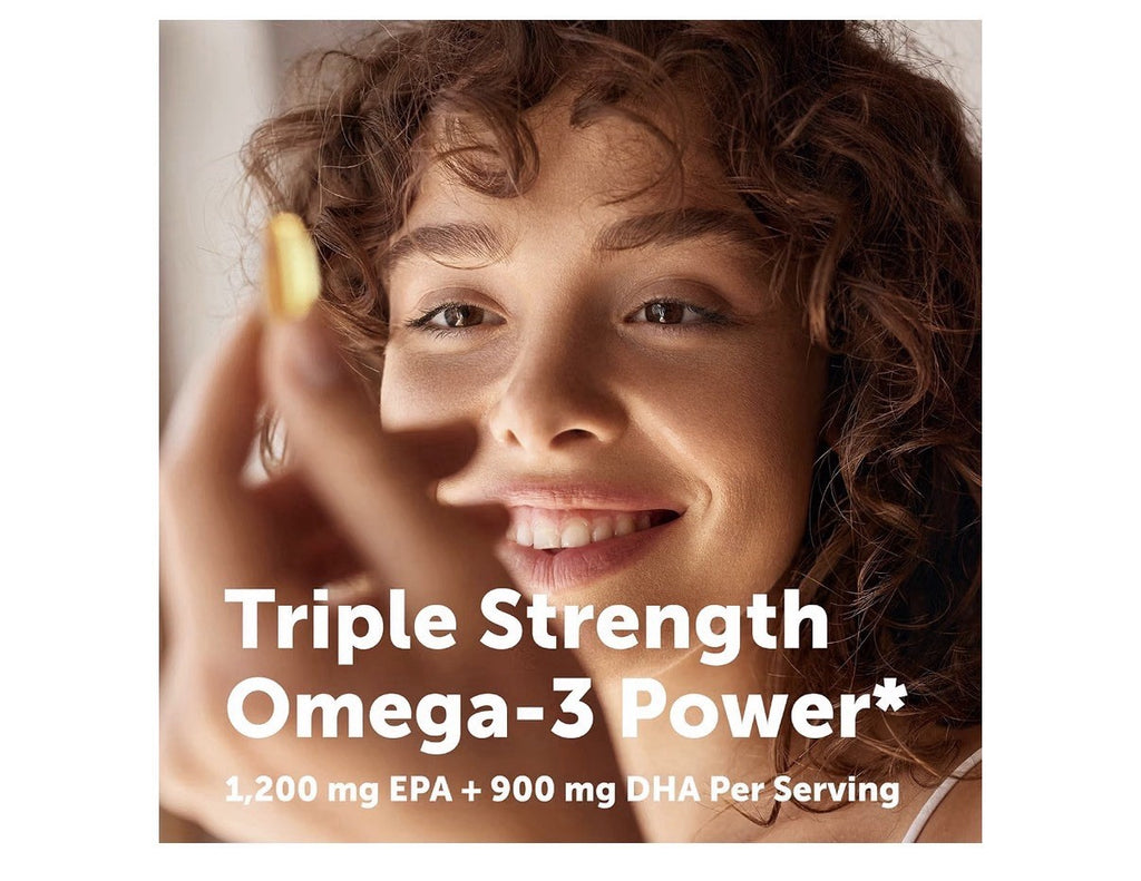 Micro Ingredients Omega-3 Fish Oil Triple Strength 4,200 mg Per Serving 120sgel