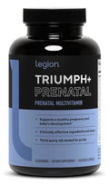 LEGION Triumph + Prenatal Multivitamin Healthy Pregnancy Supplement 150 Capsules