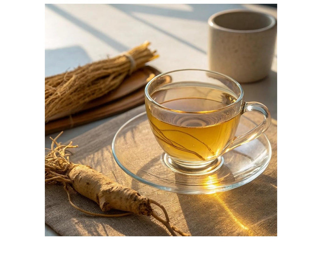 TEARELAE Pure Ginseng herb Boost Energy Focus Caffeine-Free Non-GMO 40 Tea Bags
