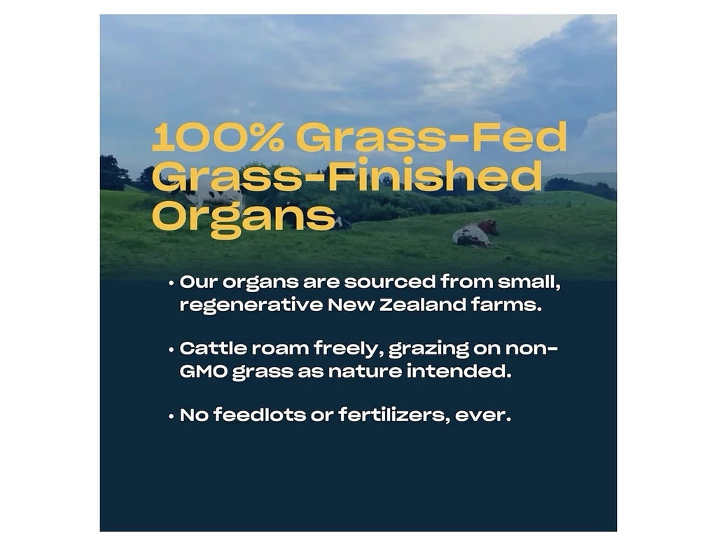 Pluck Original Organ Meat Blend Seasoning Grass-Fed Pastured Beef Organs 176serv
