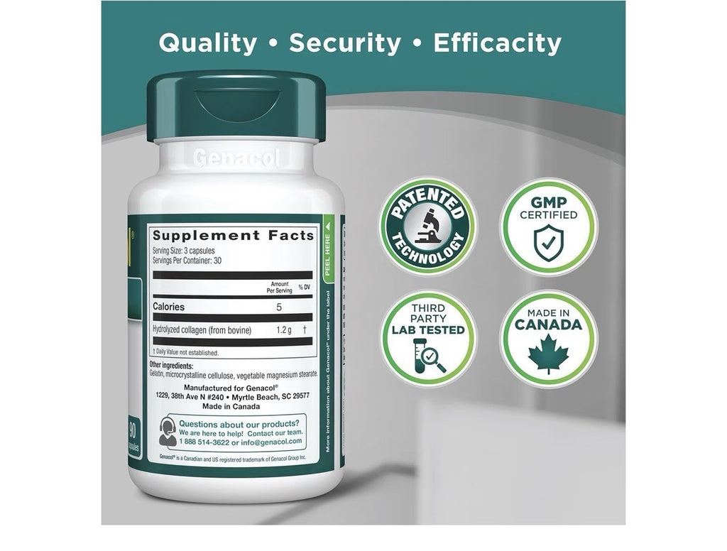 Genacol Original AminoLock Collagen Maintain Healthy Joints Women&Men 180Capsule