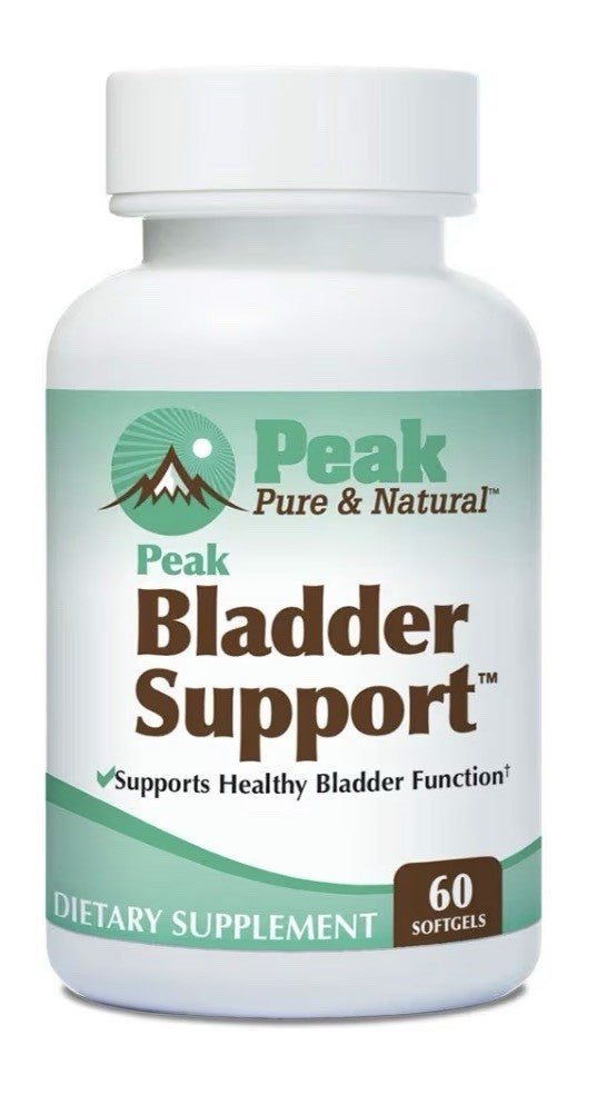 Peak Pure & Natural Bladder Support for Overactive And Bladder Control 60Softgel