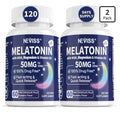 2 Pack NEVISS Melatonin 50 mg With MSM, Magnesium, Vitamin D3 Fast Acting
