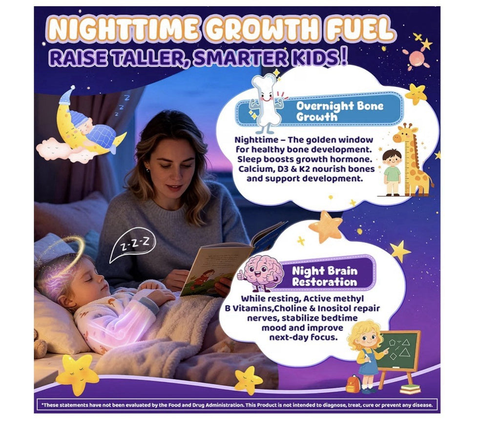 Neviss Kids 4+ Methylated Multivitamin Sleep Calm Brain Bone 60 Gummies 2 Pack